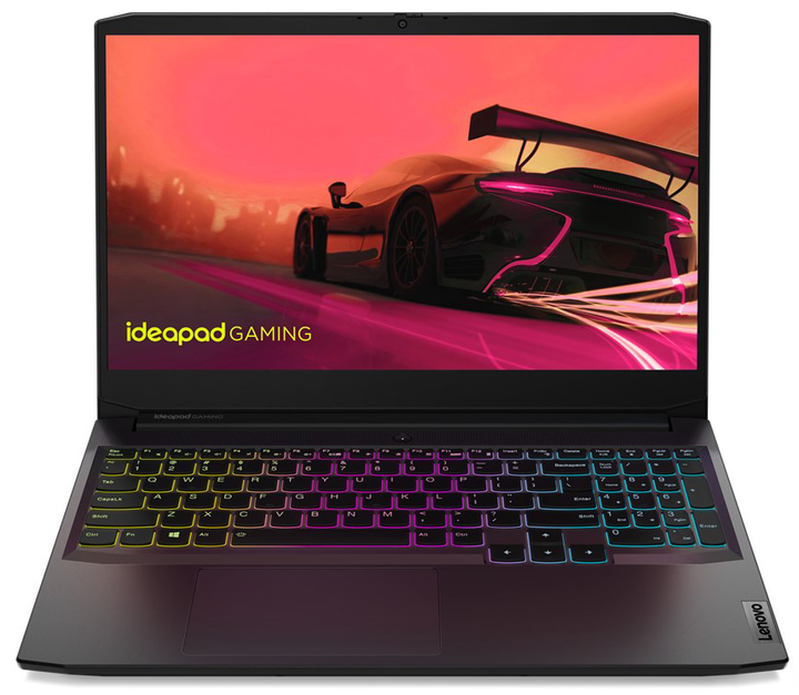 Laptop Lenovo IdeaPad Gaming 3 15ACH6 (82K200N6PB) Shadow Black - obraz 1