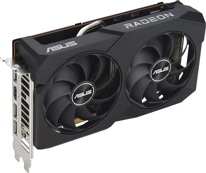 Видеокарта ASUS Radeon RX 7600 8Gb DUAL OC (DUAL-RX7600-O8G-V2) - изображение 5