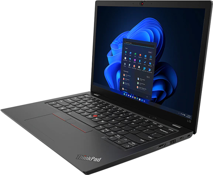 Laptop Lenovo ThinkPad L13 G3 (21B30016PB) Black - obraz 2