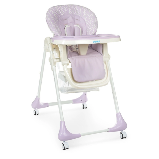Стільчик для годування Bambi M 3233L Lilac - Фото 1 Стільчик для годування Bambi M 3233L Lilac - изображение 1