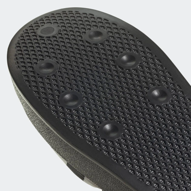 Чоловічі сліпони adidas Puffylette GY4559 42 (8UK) 26.5 см CЧорні/Greone/CЧорні (4065426935127) - зображення 3