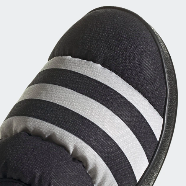 Чоловічі сліпони adidas Puffylette GY4559 42 (8UK) 26.5 см CЧорні/Greone/CЧорні (4065426935127) - зображення 11