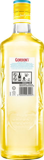 Алкогольний напій на основі джину Gordon's Sicilian Lemon 0.7 л 37.5% (5000289932479) - зображення 2