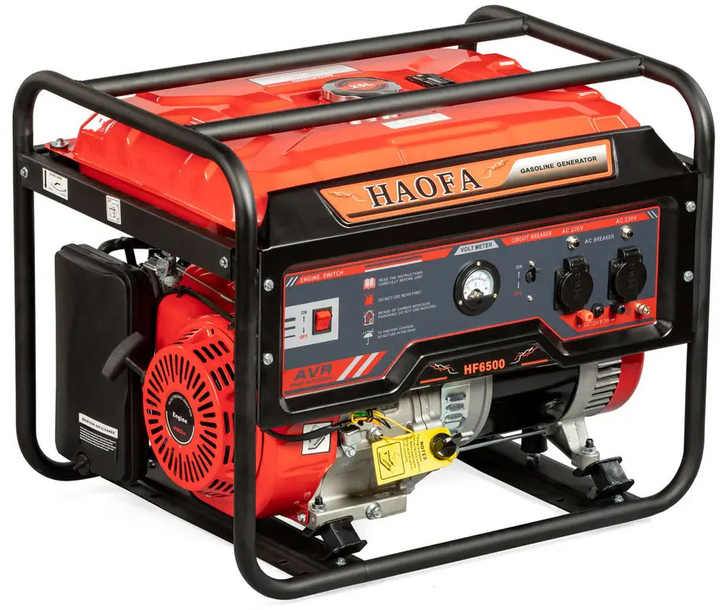 Генератор бензиновий HAOFA HF-6500 5/5.5 кВт AVR - зображення 2