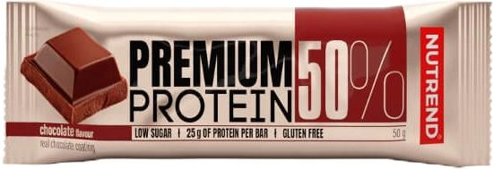 Протеїновий батончик Nutrend PREMIUM PROTEIN BAR 50% 50g Шоколад (8594014866803) - зображення 1