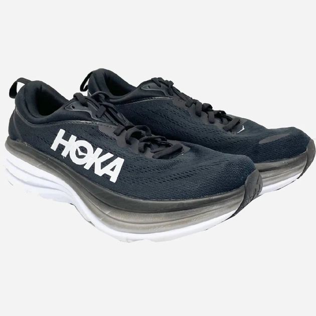 Buty do biegania damskie HOKA ONE ONE Bondi 8 1127952-BWHT 41.5 (9US) 26 cm Czarny/Biały (195719637729) - obraz 2