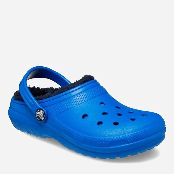 Дитячі крокси-сабо для хлопичка утеплені Crocs Classic 207010-4KZ 32-33 Bolt Blue (196265146857) - зображення 2