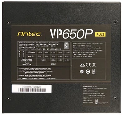 Блок питания Antec VP650P Plus EC 650W (0-761345-11672-5) - изображение 10