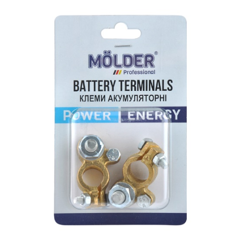 Клеми акумуляторні Molder, адаптер М-10, латунь, 190гр. - изображение 2