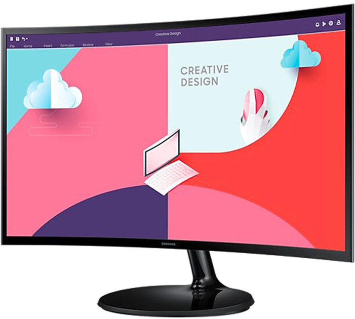 Monitor 24" Samsung LS24C360EAUXEN - obraz 3