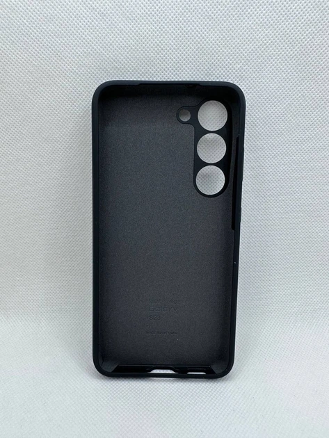 Чехол Silicone Cover Full для Samsung Galaxy S23 Черный - Фото 2 Чехол Silicone Cover Full для Samsung Galaxy S23 Черный - изображение 2