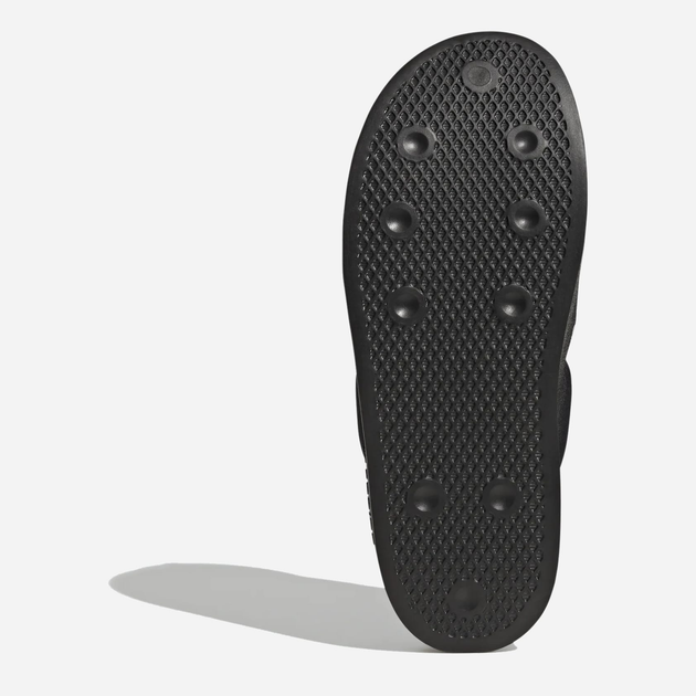 Чоловічі сліпони adidas Puffylette GY4559 40.5 (7UK) 25.5 см CЧорні/Greone/CЧорні (4065426935141) - зображення 7