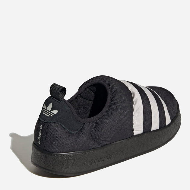 Чоловічі сліпони adidas Puffylette GY4559 40.5 (7UK) 25.5 см CЧорні/Greone/CЧорні (4065426935141) - зображення 8