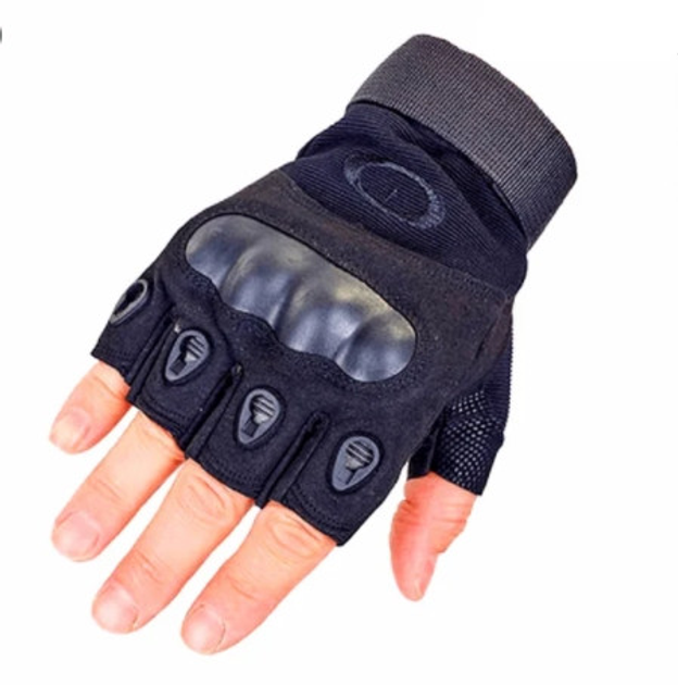 Безпальні рукавички похідні армійські мисливські захисні Чорний XL (Kali) - зображення 1