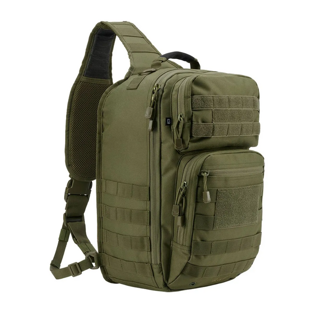 Плечевая сумка рюкзак US Cooper EDC Brandit 8л Оливковый (Kali) - изображение 2
