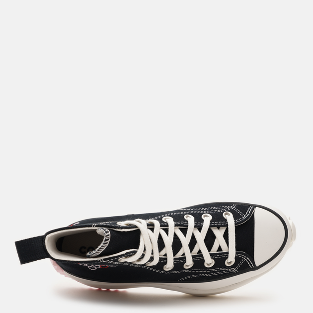 Жіночі кеди високі Converse Run Star Hike A01598C 37 (4.5US) 22.5 см Black / University Red / Sherry Blossom (194433521017) - зображення 7