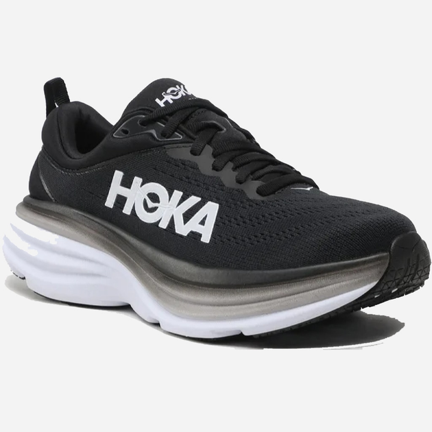 Buty do biegania damskie HOKA ONE ONE Bondi 8 1127952-BWHT 41.5 (9US) 26 cm Czarny/Biały (195719637729) - obraz 3