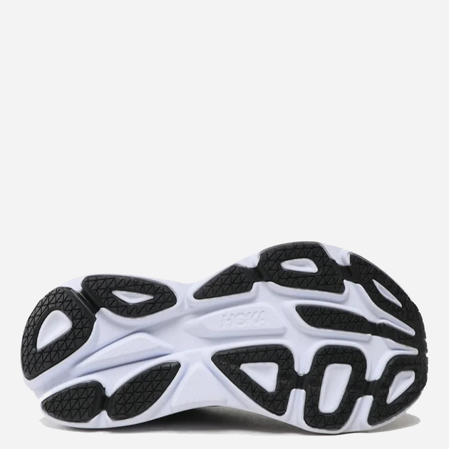 Жіночі кросівки для бігу HOKA ONE ONE Bondi 8 1127952-BWHT 40 (8US) 25 см Чорний/Білий (195719637705) - зображення 6