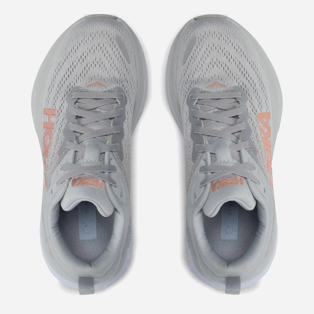 Жіночі кросівки для бігу HOKA ONE ONE Bondi 8 1127952-HMLR 38 (6.5US) 23.5 см Сірі (195719637934) - зображення 3
