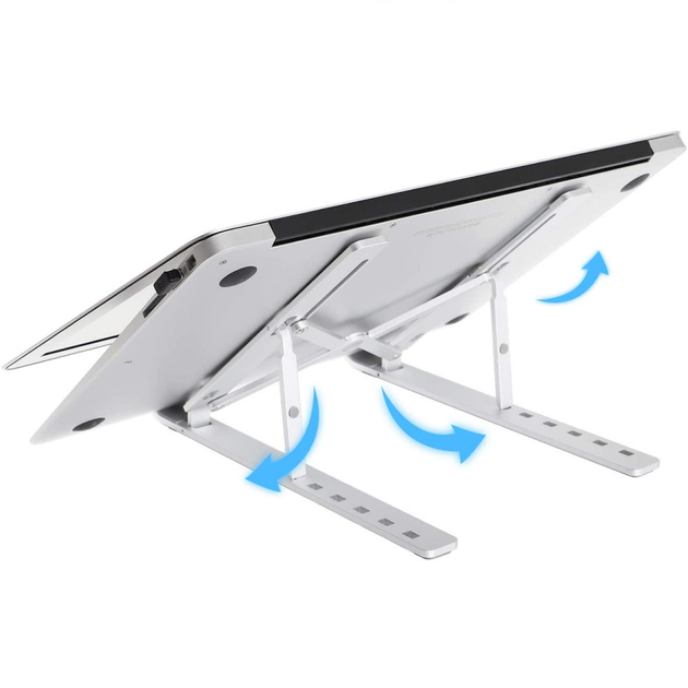 Підставка для ноутбука планшета складна регульована Laptop Stand - зображення 3