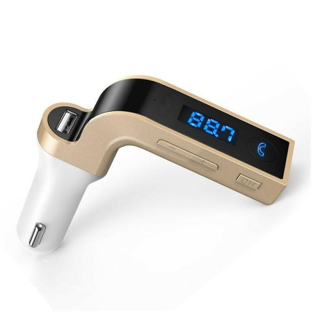 FM Модулятор Bluetooth G7 в машину трансмиттер с дисплеем - изображение 2