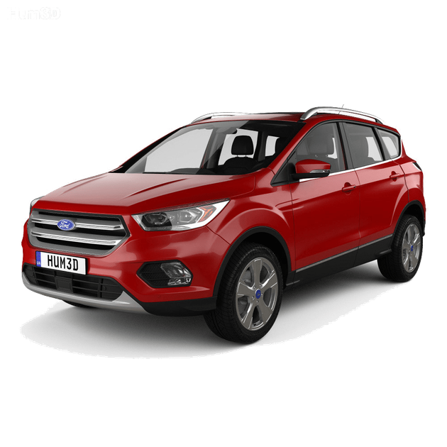 Дефлектори вікон (вітровики) з хромом FORD KUGA II 2012-2020 - зображення 7