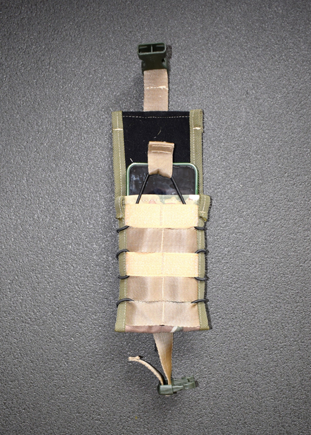 Подсумок под телефон, тактический чехол для телефона с креплением молли molle Мультикам - изображение 1