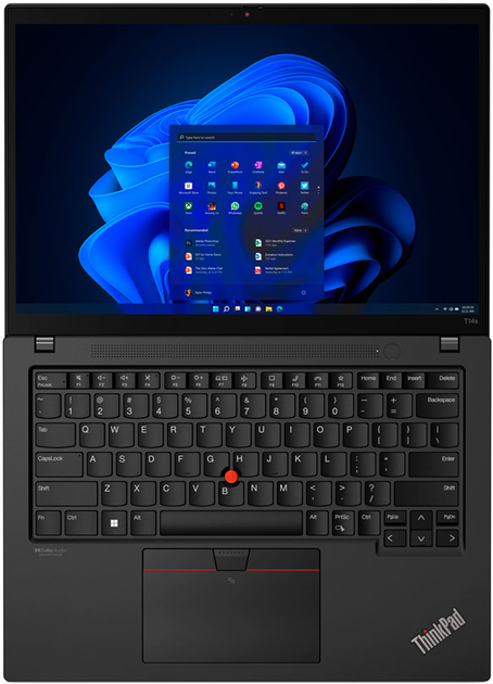 Ноутбук 14" Lenovo ThinkPad T14s G2 AMD Ryzen 5 PRO 5650U RAM 16GB SSD 1TB 15год батарея Win11 - изображение 5