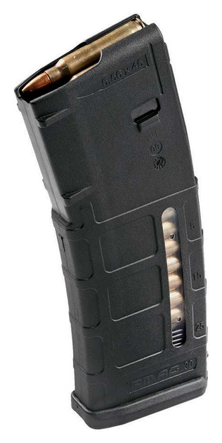 Магазин Magpul PMAG Gen M2 MOE Window кал. 223 Rem (5,56x45) для AR/M4 на 30 набоїв (з вікном) чорний - зображення 1