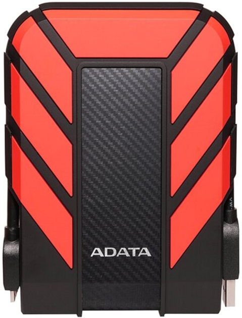 Dysk Twardy ADATA DashDrive Durable HD710 Pro 1TB AHD710P-1TU31-CRD 2.5" USB 3.1 Zewnętrzny Czerwony - obraz 1