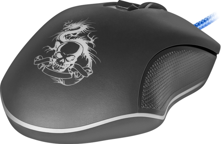 Mysz komputerowa Defender Sky Dragon GM-090L z powierzchnią USB do gier Czarna (52090) - obraz 6