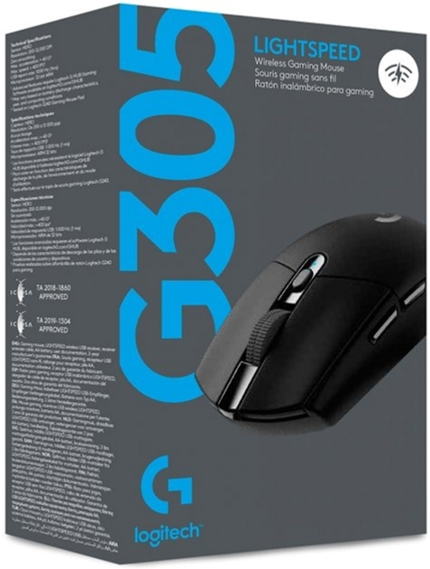 Mysz komputerowa Logitech G305 Wireless Czarna (910-005282) - obraz 7
