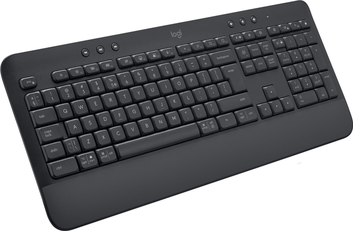 Klawiatura bezprzewodowa Logitech Signature K650 USB/Bluetooth Graphite (920-010945) - obraz 3
