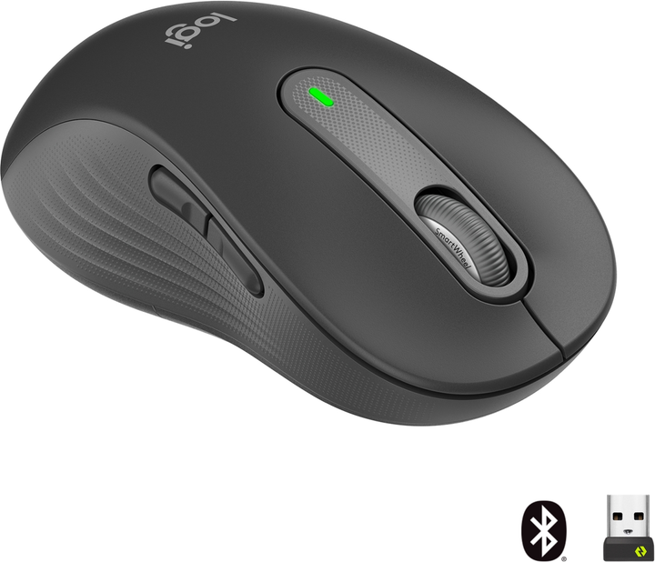 Миша Logitech Signature M650 L Wireless Mouse LEFT Graphite (910-006239) - зображення 2