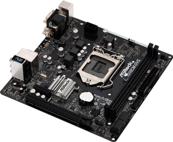 Płyta główna ASRock H310CM-DVS (s1151, Intel H310, PCI-Ex16) - obraz 3