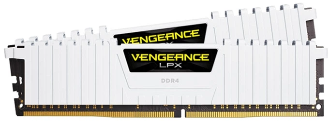 Оперативна пам'ять Corsair DDR4-3200 16384MB PC4-25600 (Kit of 2x8192) Vengeance LPX White (CMK16GX4M2B3200C16W) - зображення 3
