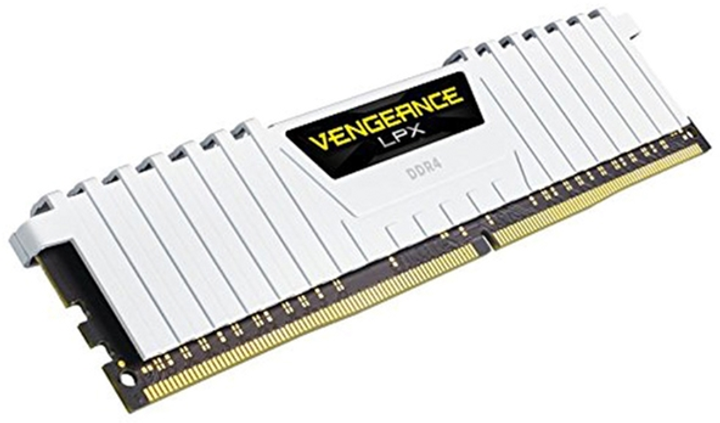 Оперативна пам'ять Corsair DDR4-3200 16384MB PC4-25600 (Kit of 2x8192) Vengeance LPX White (CMK16GX4M2B3200C16W) - зображення 2