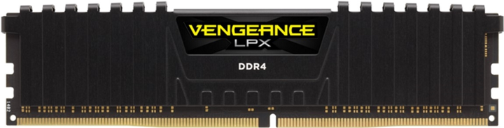 Оперативна пам'ять Corsair DDR4-2666 8192MB PC4-21300 (Kit of 2x4096) Vengeance LPX Black (CMK8GX4M2A2666C16) - зображення 2