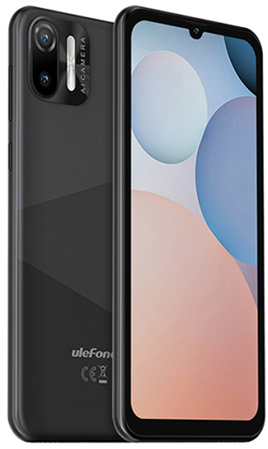 Smartfon Ulefone Note 6T 3/64GB Black (UF-N6T/BK) - obraz 2