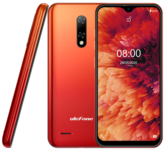 Smartfon Ulefone Note 8 2/16GB Amber Sunrise (UF-N8/OE) - obraz 2