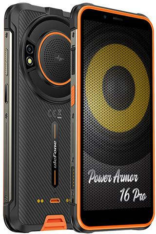 Smartfon Ulefone Power Armor 16 Pro 4/64GB Black/Orange (UF-PA16P/OE) - obraz 2
