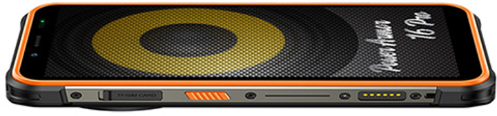 Smartfon Ulefone Power Armor 16 Pro 4/64GB Black/Orange (UF-PA16P/OE) - obraz 3
