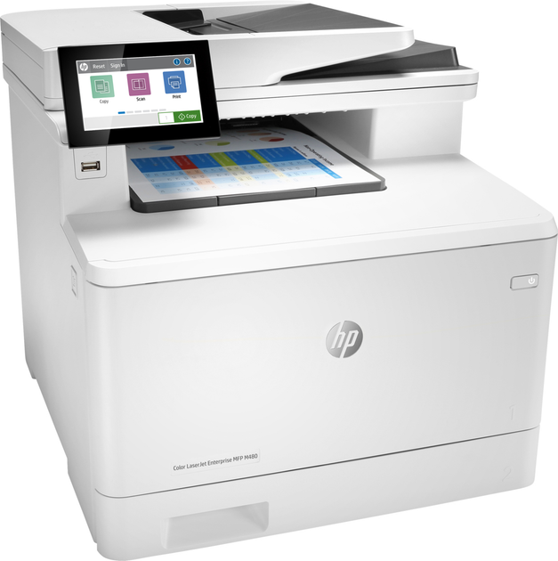 HP Color LaserJet Enterprise M480f (3QA55A) - зображення 2