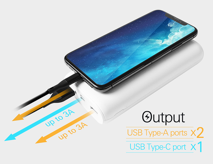 УМБ Silicon Power QS15 20000 mAh White (SP20KMAPBKQS150W) - зображення 5