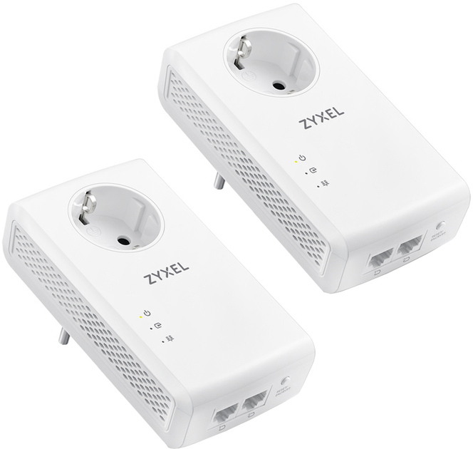 Комплект адаптерів Powerline Zyxel PLA5456 - зображення 1