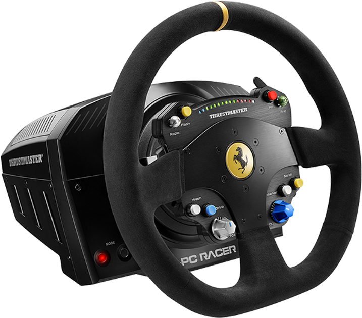 Дротове кермо Thrustmaster TS-PC Racer Ferrari 488 Challenge Edition Black (2960798) - зображення 1