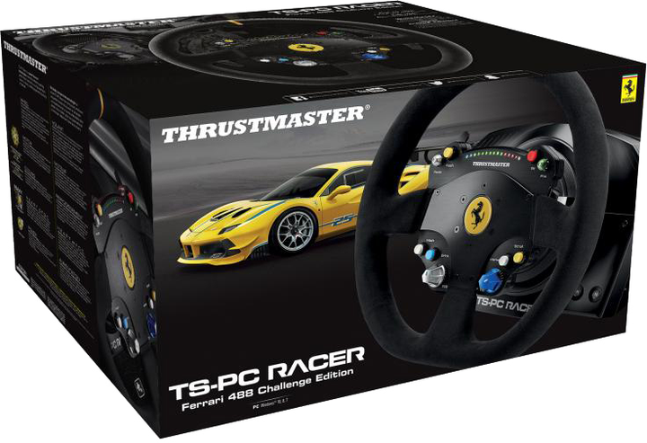 Kierownica przewodowa Thrustmaster TS-PC Racer Ferrari 488 Challenge Edition Czarna (2960798) - obraz 7