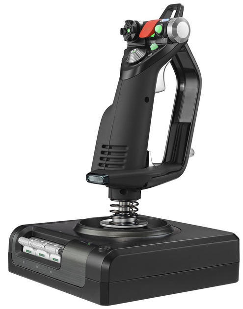 Контроллер для игровых симуляторов Logitech G Pro X52 Flight Control System (945-000003) - зображення 5