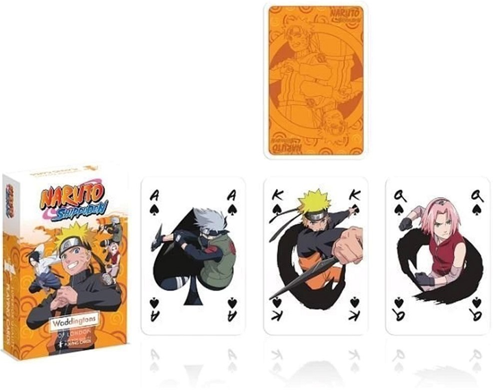 Гральні карти Winning Moves NARUTO SHIPPUDEN (WM03022-EN1-12) - зображення 2