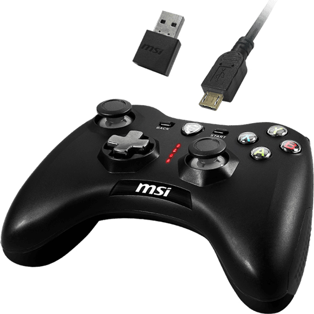 Bezprzewodowy pad do gier MSI Force GC30 V2, czarny (FORCE_GC30_V2) - obraz 7